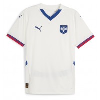 Maglie da calcio Serbia Seconda Maglia Europei 2024 Manica Corta